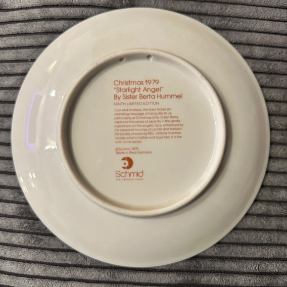 Sister Berta Hummel Plates Limited Edition | 1972, 1973, 1975, 1976, 1978, 1979 - Picture 12 of 12